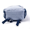 Custom Kids Seersucker School Backpack Lightweight Lovely Small Book Bag For Boys Girls