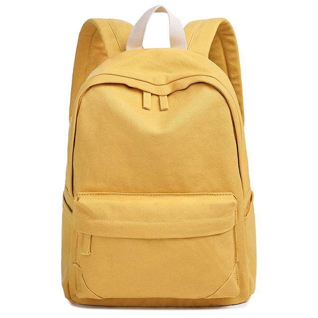 Casual Perfect Giveway Gift Bags Wholesale Eco Friendly Custom Canvas Backpack School Bag for Girls Boys