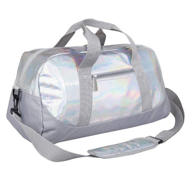 Waterproof Shine Fashion Design Sport Bags For Gym Women Outdoor Portable Carry On Overnight Weekend Gym Duffel Bag