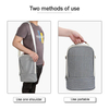 BSCI Factory 2 Bottles Wine Insulation Bags Portable Thickened Aluminum Foil Refrigerated Wine Cooler Bag