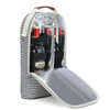 BSCI Factory 2 Bottles Wine Insulation Bags Portable Thickened Aluminum Foil Refrigerated Wine Cooler Bag