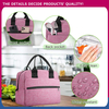 School children office thermal lunch insulation tote cooler bags insulated bag to keep food cold