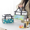 Sublimation Portable Cooler Ice Pack Lunch Box Insulation Cooler Bags Thermal Insulation Lunch Tote for Kids Adults