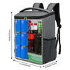 BSCI Amazon's New Multi-functional Travel Outdoor Picnic Thermal Insulated Cooler Backpack