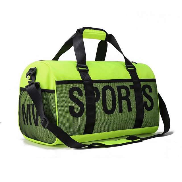 Sublimation Duffle Weekend Bag with Shoe Compartment Sports Duffel Gym Bag with Custom Logo Print