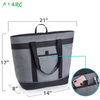 Large Capacity Beach Shopping Carry Tote Thermal Handbags Insulated Bag Cooler Bags With PEVA
