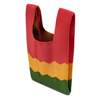 Portable Small Mini Japanese Wrist Bag for Lady Women Colorful Design Cheap Promotion Knot Knit Wrist Bag