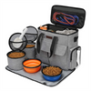 Multifunctional Pet Supply Food Storage Carrier Tote Bag Weekend Organizer Dog Travel Bag