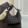 Women Puffy Sling Crossbody Fanny Bag Outdoor Travel Puffer Bags Casual Custom Logo Puffer Tote Bags