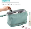 Custom Cosmetic Bags Cases Ladies Double Layer Makeup Bag Women Travel Make Up Pouch Bag