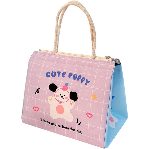 High Quality Custom Logo Lunch Tote Bag Large Capacity Insulated Thermal Lunch Tote Bag for Women