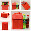 Custom Non-Woven Isothermal Large Ice Cooler Insulated Aluminum Foil PP Soft Lunch Picnic Foldable Cooler Bags