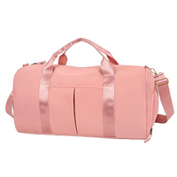 New Design High Quality Custom Personalized Sports Traveling Gym Nylon/Polyester Duffle Bag with Shoe Storage for Men And Women