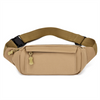 Custom Logo Sports Wear-resistant Oxford Cloth Cashier Daypack Travel Waist Bag Women Adjustable Strap Crossbody Bag