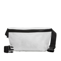 Degradable Recyclable Waterproof Reusable Dupont Waist Bag Eco Friendly Customs Tyvek Fanny Pack