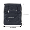 Customized Color Polyester Drawstring Bag Nylon Backpack with Custom Logo