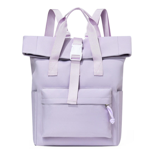 Custom Women Roll Top School College Casual Camping Hiking Travel Backpack Canvas Rucksack Vintage Backpack for Unisex