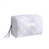 Octagon Makeup Bag Travel Storage Bag Solid Color Puffer Makeup Bag Large Capacity