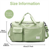Sports Duffel Bags for Travel And GYM Dry And Wet Separate Travel Bags With Shoes Compartment