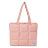 Fashion Women Large Puffer Tote Bag Soft Padded Puffer Shoulder Bag