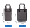 High quality travel picnic tote wine carrier 6 bottle wine cooler bag thermal champagne cooling bag
