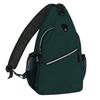 wholesale single fabric shoulder sling bag waterproof causal travel hiking dayback crossbody bag unisex