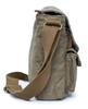 custom logo canvas crossbody single shoulder strap zipper hiking 9.7 inch pad men\'s messenger bags