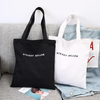 Factory Wholesale Reusable Foldable Cotton Shopping Bags Custom Logo Canvas Tote Bag Shoulder Beach Bag