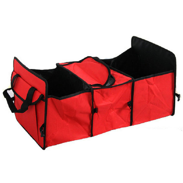 Foldable Trunk Storage Organizer with Reinforced Handles Car Trunk Case Organizer Suitable for Any Car SUV Mini-van