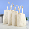 Printed Eco Friendly Reusable Plain Bulk Large Organic Cotton Canvas Grocery Shopping Tote Bag Shopping Bags with Logos