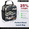 Professional Recyclable Thermal Insulation Fabric Children School Lunch Box Bag Insulated Outdoor Lunch Bag for Kids
