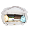 Custom Big Capacity Shopping Shoulder Bag with Inner Pocket Women Corduroy Tote Bag Large Casual Handbags