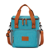 Custom Logo Large Lunch Bag for Adult Men Women Leakproof Insulated Soft Cooler Bags with Adjustable Shoulder Strap
