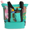 Amazon Hot Multifunctional Large Capacity Hand Bill of Lading Shoulder Beach Cooler Bag Food Insulation Mesh Bag