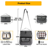 Custom multifunctional waterproof outdoor picnic portable double layer removable thermal preservation cooler bag