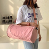 Customize Logo Large Duffel Gym Travel Overnight Weekender Bags with Shoe Compartment