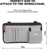 Adjustable Oxford Walker Wheelchair Pouch Storage Bag With Cup Holder For For Elderly Seniors