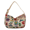 High Quality Eco Large Capacity Shoulder Handbag Lady Tote Canvas Bag Custom Cotton Canvas Crossbody Bag
