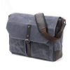 Stylish Vintage Heavy Duty Waterproof Waxed Canvas Men Messenger Shoulder Cross Body Bag