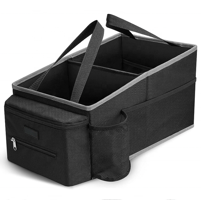 Multi-functional Portable Foldable Car Seat Organizer Accessories Travel Storage Backseat Car Organizer Trunk