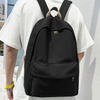 Custom Logo Canvas Backpack for High School Lightweight College Bookbag for Men Womens