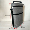 Factory made portable outdoor wholesale waterproof hand held design sling insulated travel wine tote bag with cooler