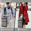 Leakproof Padded Portable 2 Bottle Wine Bag Tote Carrier | Insulated Wine Cooler Bags for Travel Picnic Wine Bottle Bag