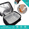 Dual Compartment Leakproof Lunch Bags with Shoulder Strap for Men And Women Large Insulated Thermal Lunch Cooler Tote Bag
