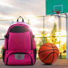 Wholesale sports backpack with shoe compartment and ball compartment custom logo men's soccer ball backpack