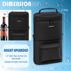 2 bottle thermal champagne wine bag tote carrier travel picnic party shoulder portable wine bag cooler insulated