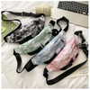 Fashion Stylish Waist Bag Gradient Retro Bum Bag Girl Women Leisure Tie Dye Belt Bag
