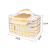 Collapsible insulated lunch bag thermal custom large capacity printing tote bags cooler picnic travel lunch box bag