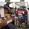 Kids Toddler Seat Back Protectors Kid Kick Mat Car Front Back Seat Organizer Storage with Touch Screen Tablet Holder