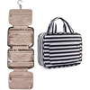 Portable Women Cosmetic Bag Foldable Waterproof Large Makeup Organizer Hanging Toiletries Travel Toiletry Bag